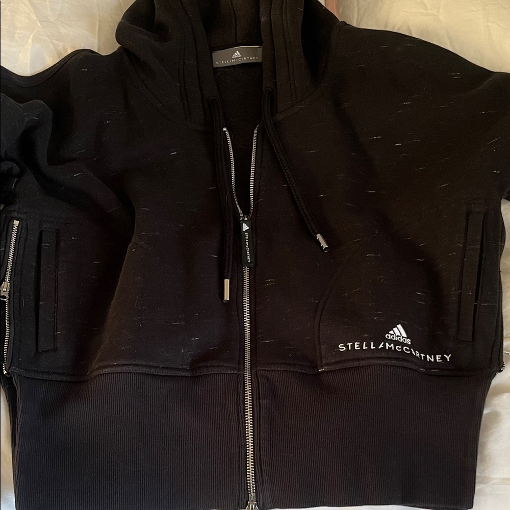 Adidas Stella McCartney Black Zip-Up Jacket